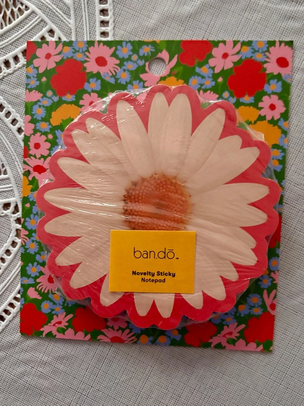 Ban.do Floral Garden Journal and Sticky Notes Set